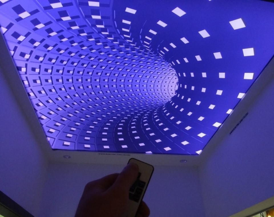 Заказать 3d натяжные потолки в г. Далматово